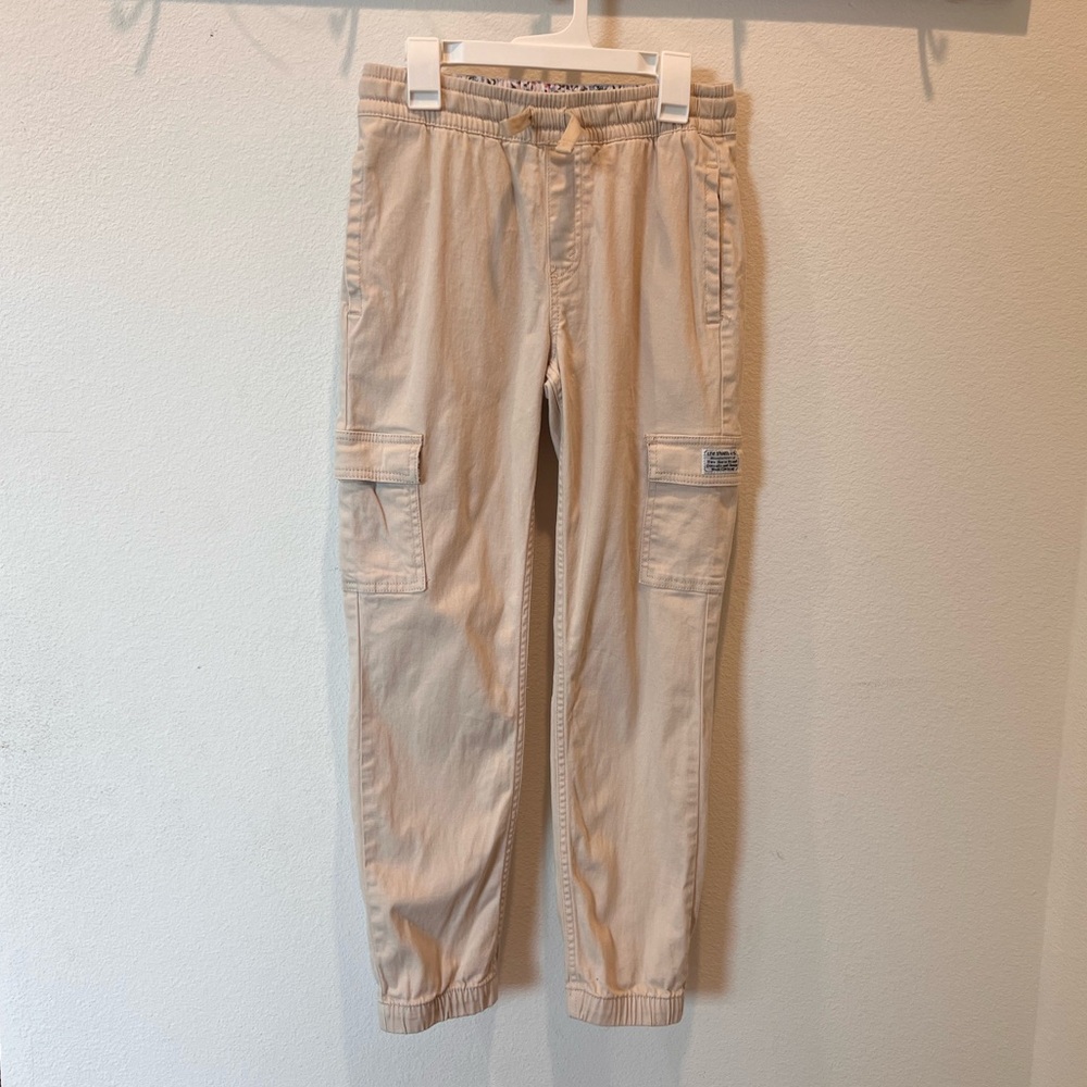 Levi’s Khaki Cargo Joggers Girls Size 12